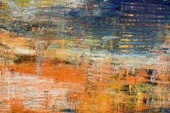 163 Pintura abstracta en tela. Técnica mixta. Acrílico en tela. Medidas: 120 x 120 cm. $700.000