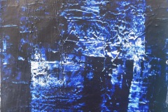2205 Pintura abstracta sin marco. Técnica mixta. Acrílico en papel. Medidas: 51 x 66 cm. $120.000